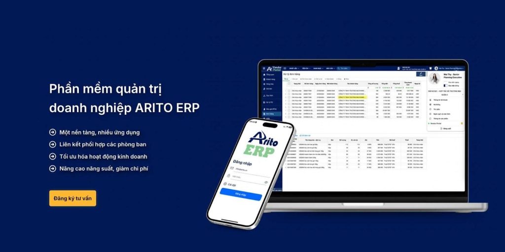Phần mềm Arito ERP