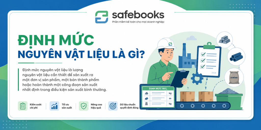 định mức nguyên vật liệu là gì