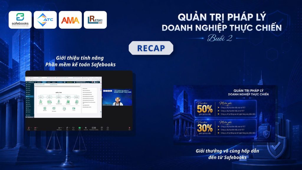 Phần mềm kế toán Safebooks webinar
