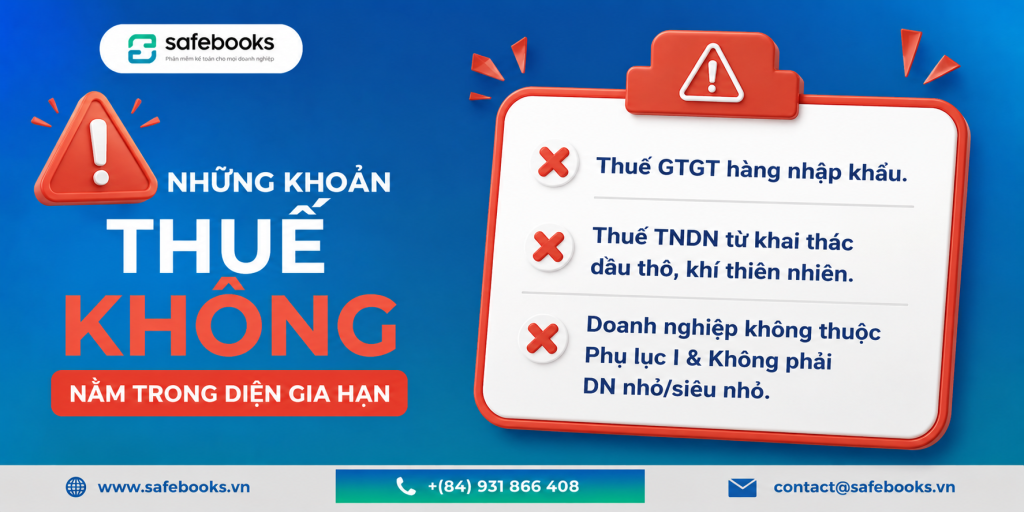 Quy Trình Gia Hạn Nộp Thuế 2026: Cách Làm Nhanh, Đúng Luật 9 trường hợp không đủ điều kiện gia hạn nộp thuế