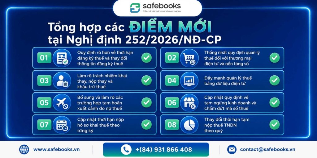 03 Nghị định 252, Nghị định 253, Nghị định 254 về thuế TNCN, hóa đơn, quản lý thuế chi tiết nhất 1 Nghị định 252/2026/NĐ-CP