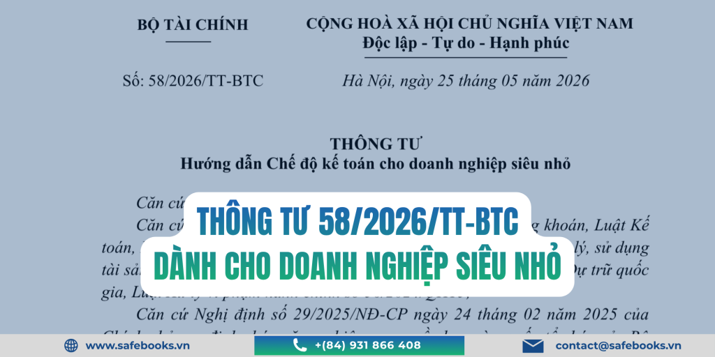 Thông tư 58/2026/TT-BTC