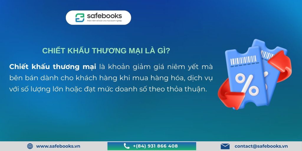 Chiết khấu thương mại là gì