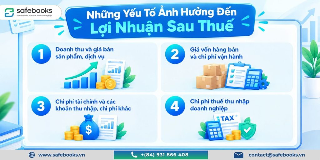 Những Yếu Tố Ảnh Hưởng Đến Lợi Nhuận Sau Thuế