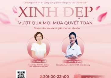 MỚI!!! Chuyên đề "BÍ KÍP XINH ĐẸP VƯỢT QUA MỌI MÙA QUYẾT TOÁN” 