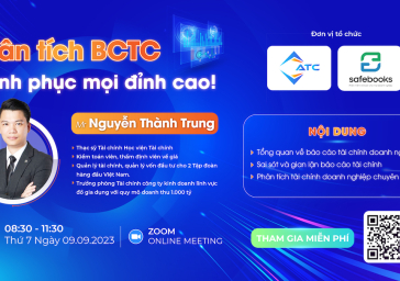 Hội thảo online “Phân tích BCTC - Chinh phục mọi đỉnh cao”