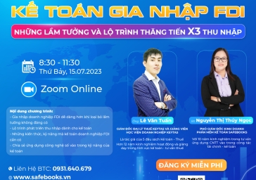 KẾ TOÁN GIA NHẬP FDI - Những lầm tưởng và Lộ trình thăng tiến x3 thu nhập