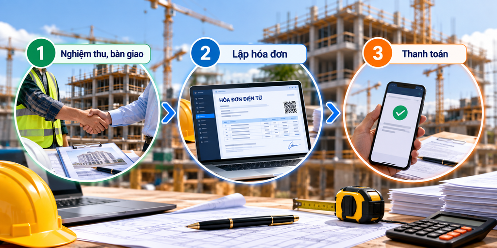Thời điểm xuất hóa đơn cho công trình xây dựng: quy tắc và ví dụ 2 Thời điểm xuất hóa đơn cho công trình xây dựng: quy tắc và ví dụ