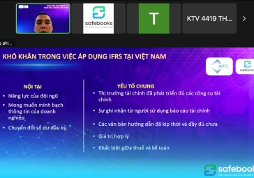 Hội thảo online “Đón đầu xu hướng – Tinh hoa chuẩn mực IFRS”