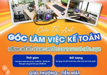 CUỘC THI ẢNH ONLINE “GÓC LÀM VIỆC KẾ TOÁN”