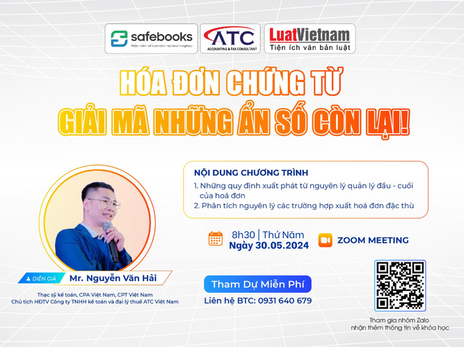 HÓA ĐƠN CHỨNG TỪ – GIẢI MÃ NHỮNG ẨN SỐ CÒN LẠI! | SAFEBOOKS