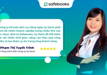 Safebooks giải pháp tối ưu – Tạo uy tín dành cho đơn vị kế toán dịch vụ