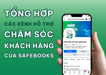 Tổng đài Safebooks và các kênh hỗ trợ khách hàng