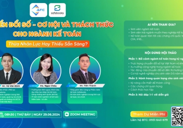 Webinar “CHUYỂN ĐỔI SỐ – CƠ HỘI VÀ THÁCH THỨC CHO KẾ TOÁN”