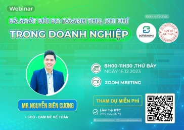 Hội thảo “Rà soát rủi ro doanh thu – chi phí trong Doanh nghiệp”