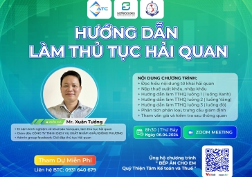 Recap Webinar “HƯỚNG DẪN LÀM THỦ TỤC HẢI QUAN”