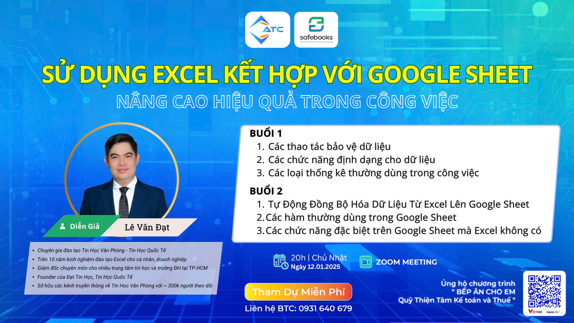 excel kết hợp google sheet