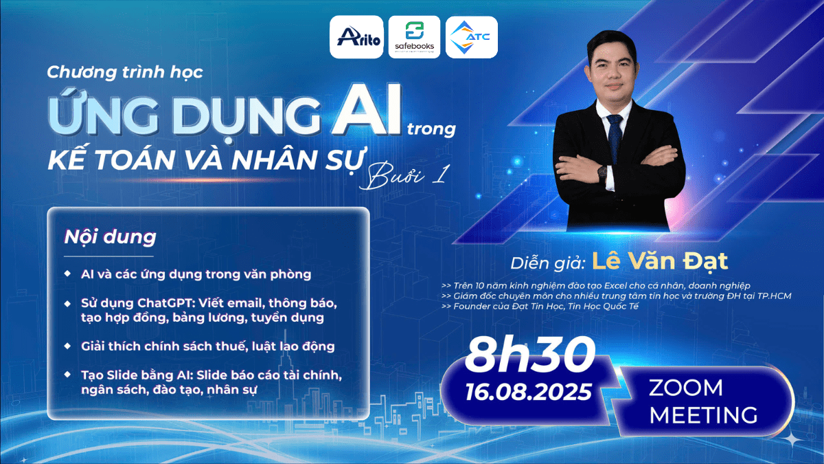 công cụ AI cho kế toán và nhân sự