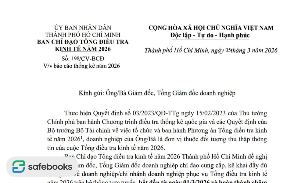 Công văn 198/CV-BCĐ