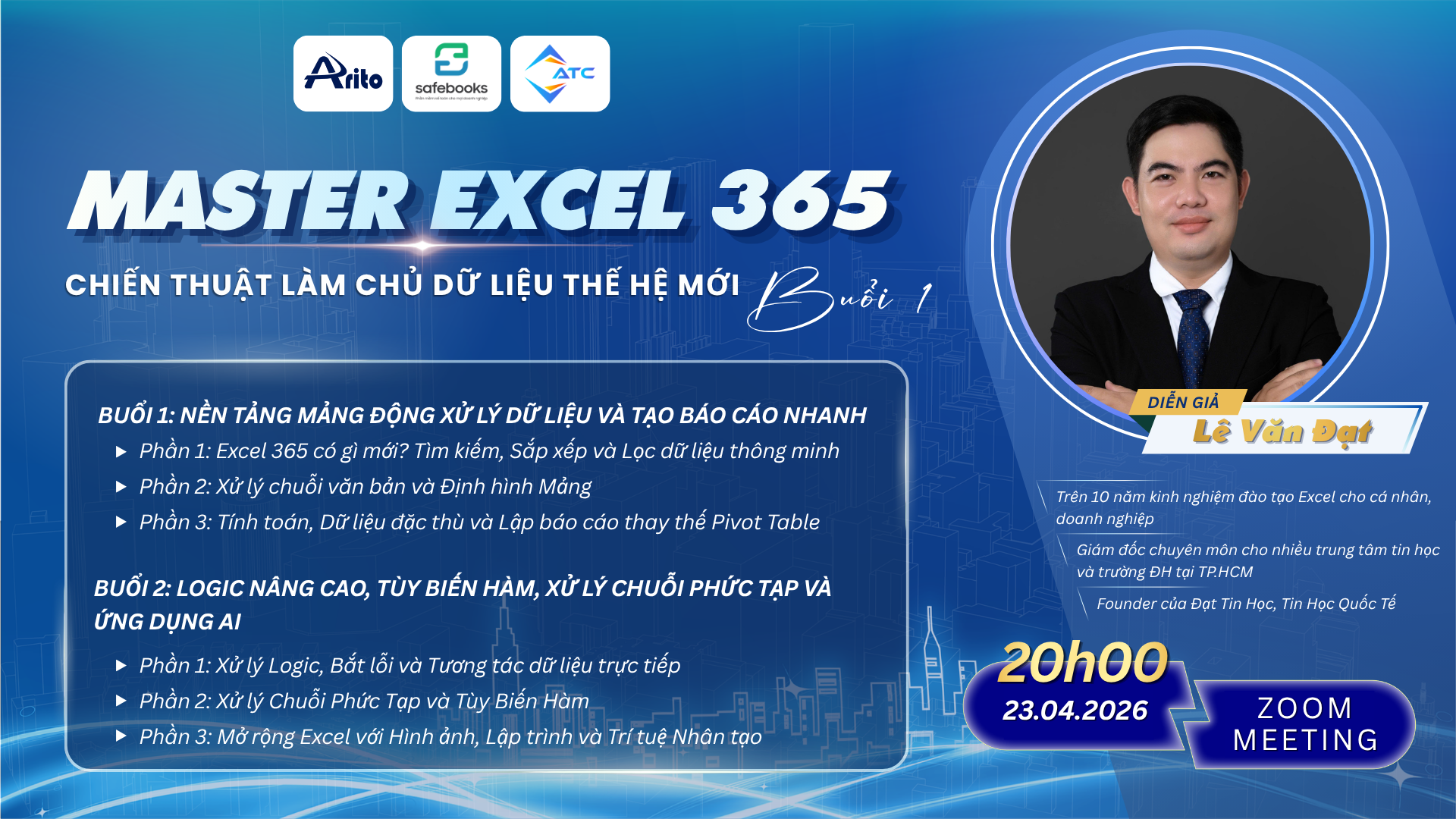 Hội thảo Excel 365