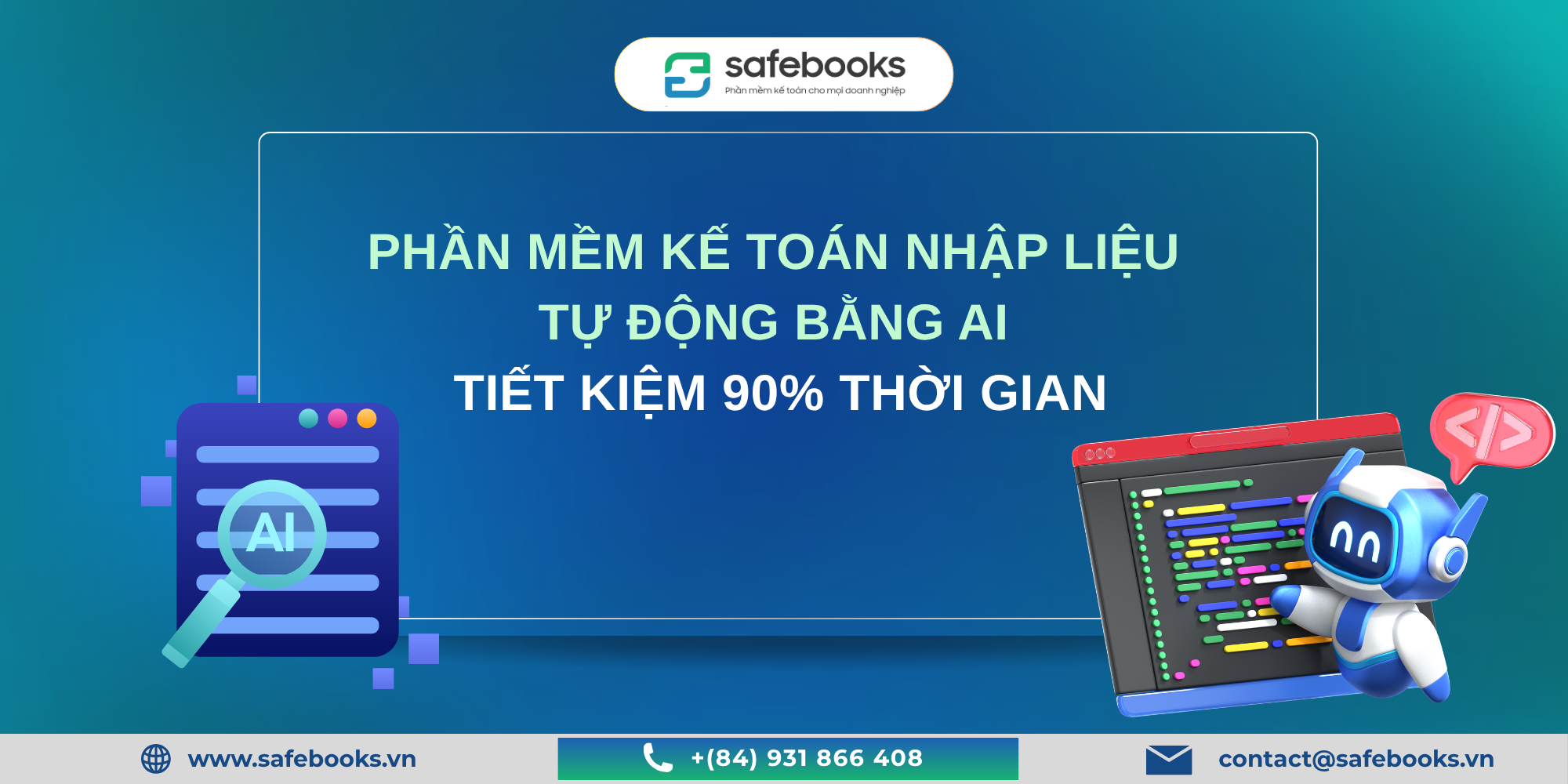 Phần Mềm Kế Toán Nhập Liệu Tự Động Bằng AI Tiết Kiệm 90% Thời Gian