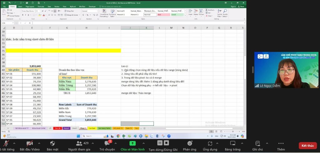 Pivot Table