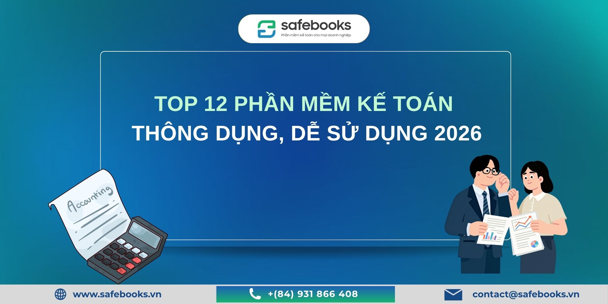 phần mềm kế toán thông dụng