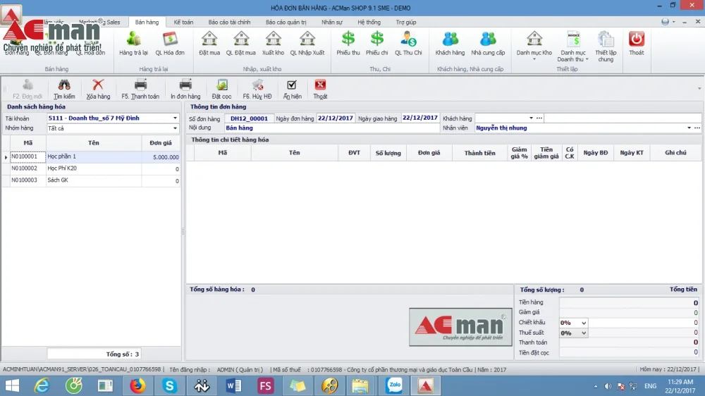 Top 8 phần mềm kế toán hộ kinh doanh phổ biến nhất 2026 8 ac man