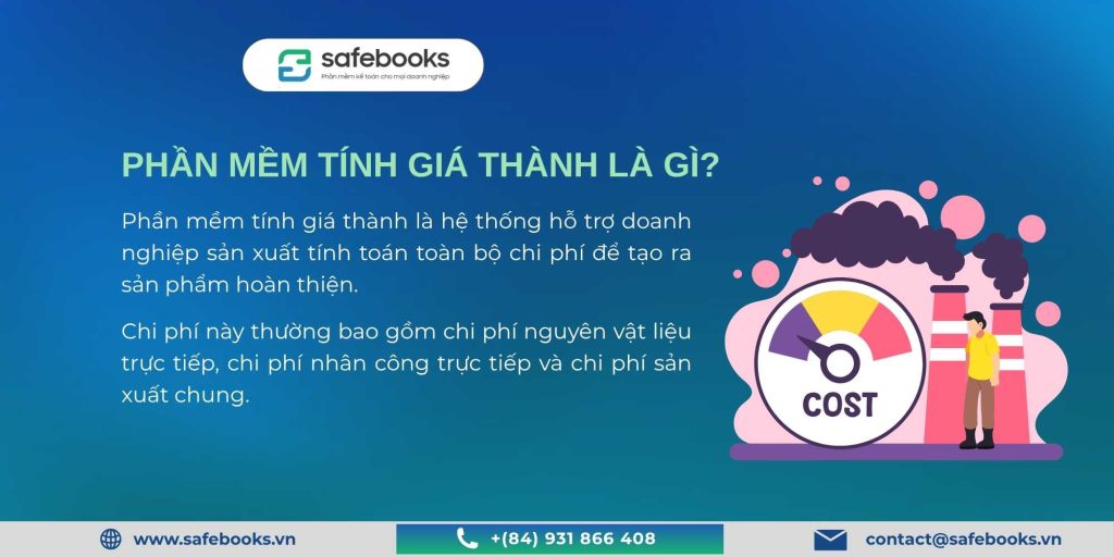 Phần mềm tính giá thành là gì