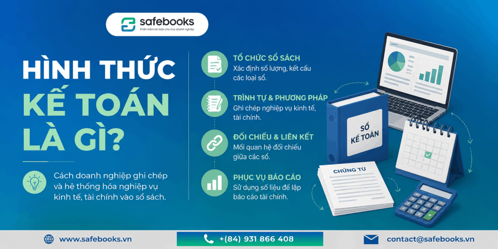 Hình Thức Kế Toán Là Gì? Hình Thức Ghi Sổ Theo Quy Định 1 Hình thức kế toán là gì
