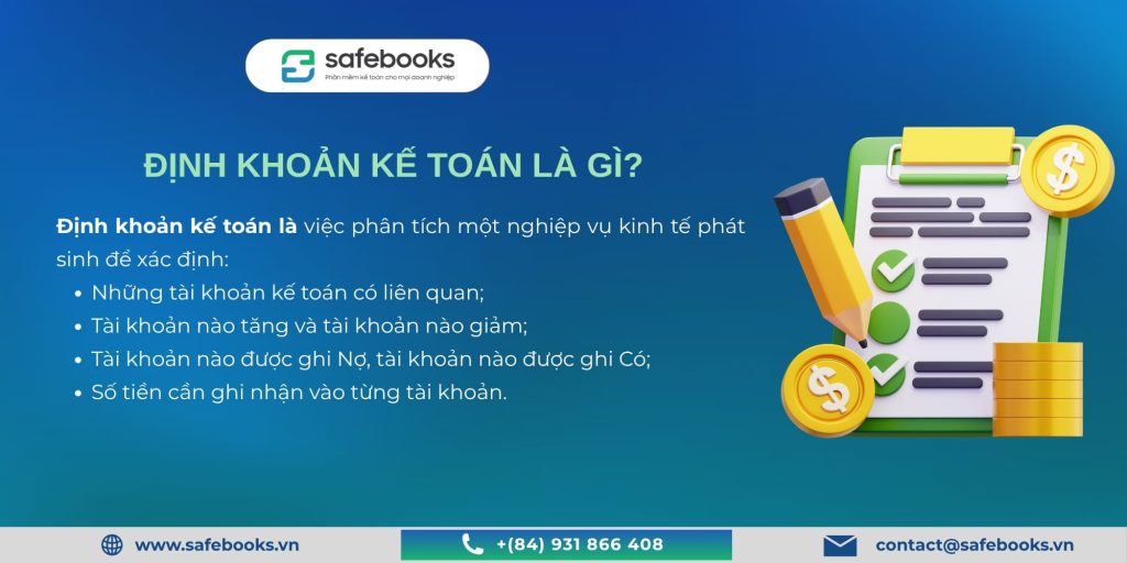 Định khoản kế toán là gì
