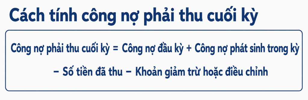 Công thức và cách xác định công nợ phải thu