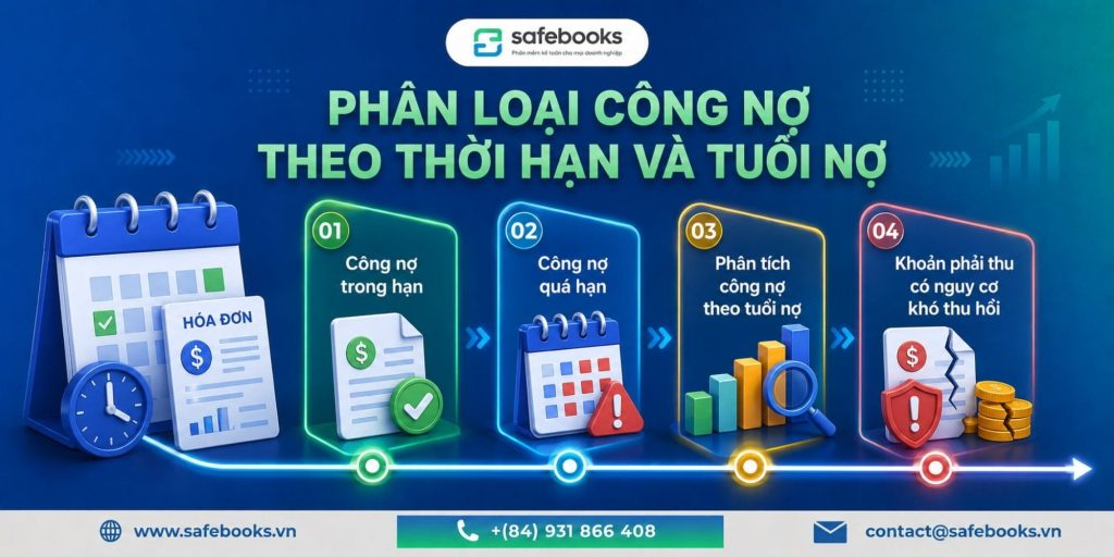 Phân loại công nợ theo thời hạn và tuổi nợ