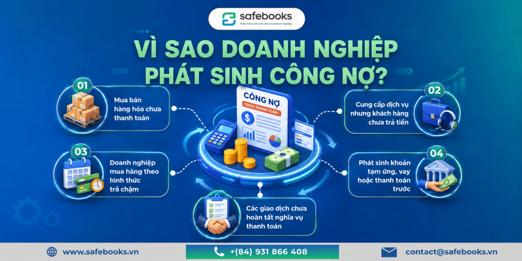 Vì Sao Doanh Nghiệp Phát Sinh Công Nợ