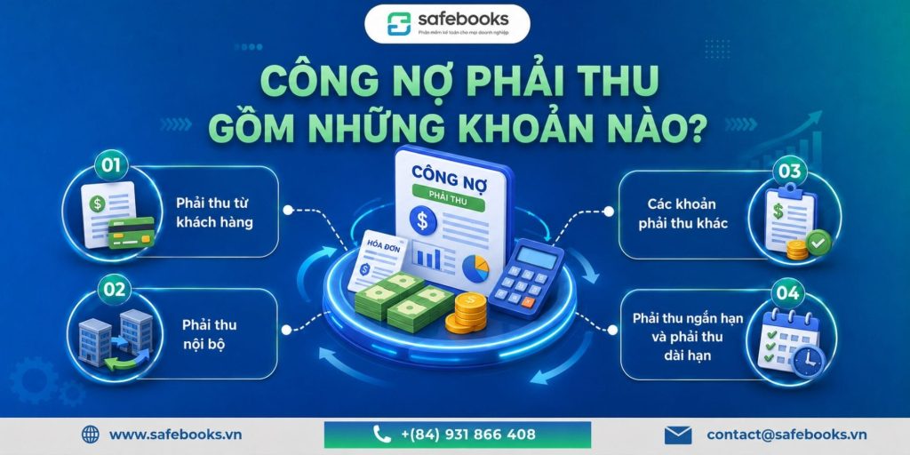 Công nợ phải thu gồm những khoản nào