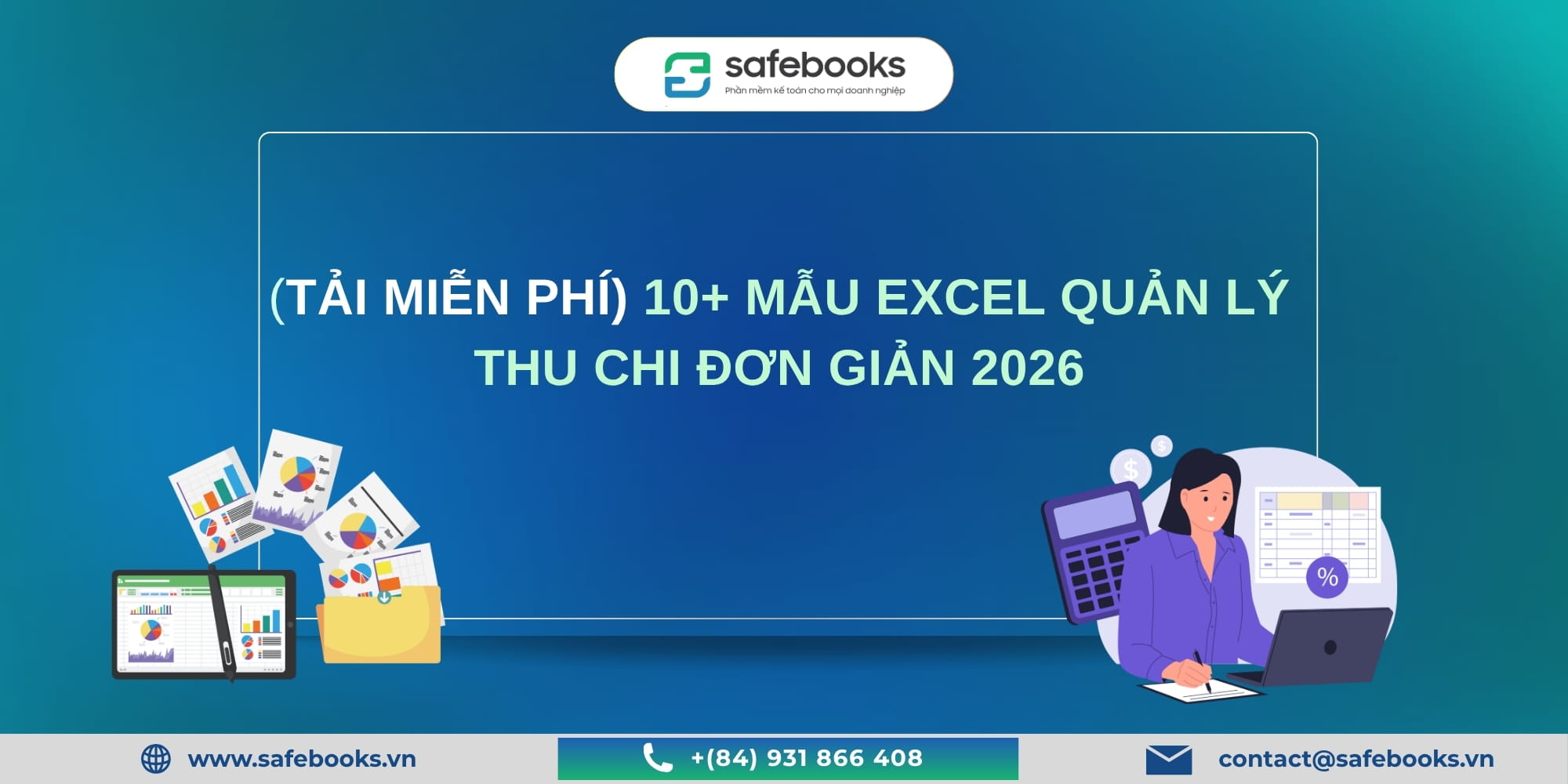 mẫu excel quản lý thu chi