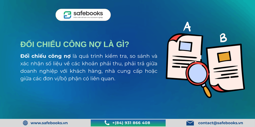 Đối chiếu công nợ là gì