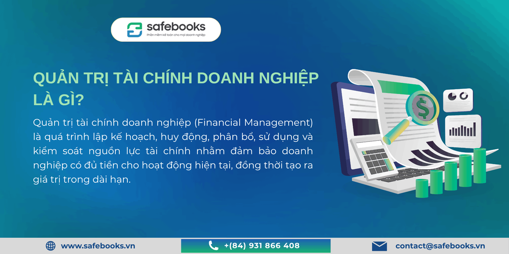 Quản trị tài chính doanh nghiệp là gì