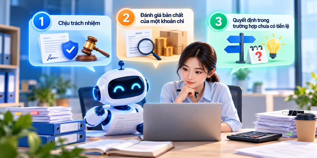 Ứng dụng AI trong kế toán: làm được gì, không làm được gì, và trách nhiệm