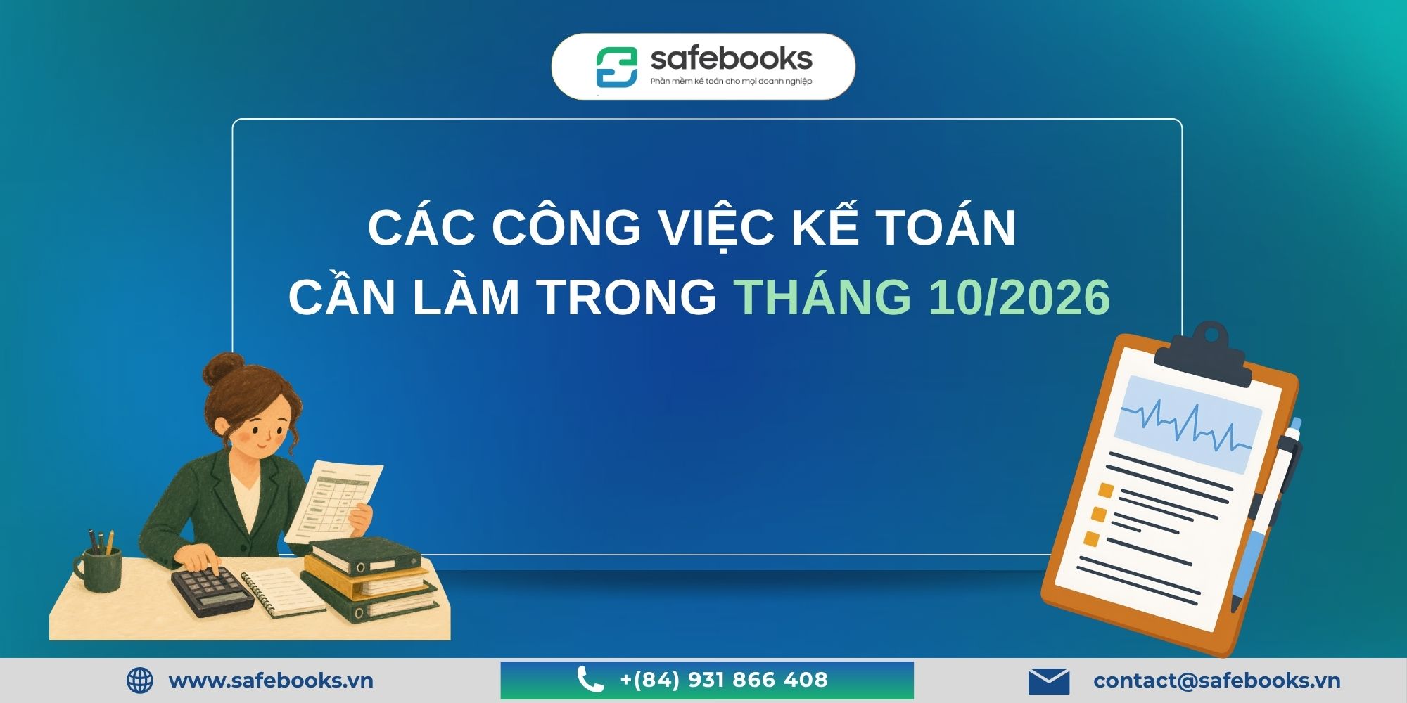 công việc kế toán cần làm tháng 10/2026